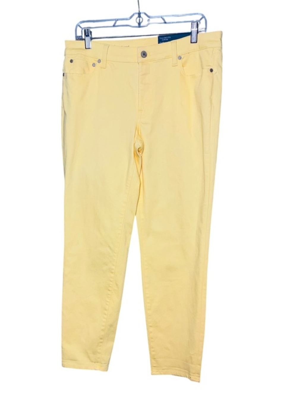 Talbots Yellow Flawless Girlfriend Stretch Jean